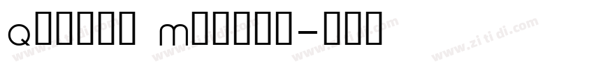 Qellia Medium字体转换